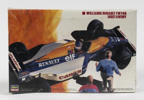 WILLIAMS: A NOS 1:24 scale Hasegawa Hobby Kits Williams Renault FW14B in 1992 livery, BNIB and in original plastic
