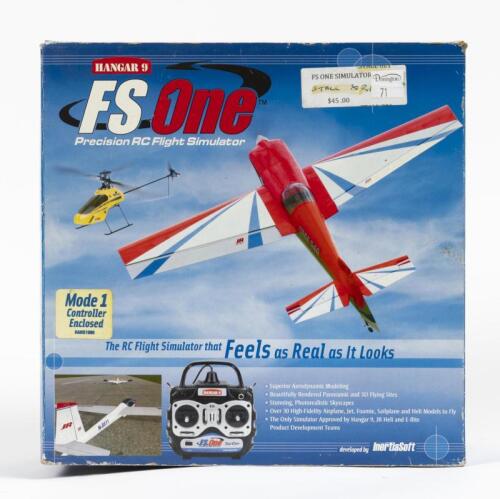 RC FLIGHT SIMULATOR: A NOS Hangar 9 FS One Precision Flight Simulator