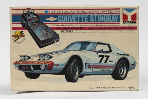 CORVETTE: A 1:23 scale Yamada Corvette Stingray remote controlled model kit