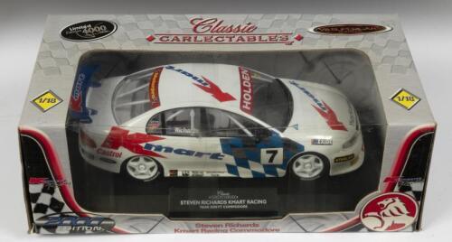 HOLDEN: A 1:18 scale Classic Carlectables limited edition die-cast model of a 2000 VT Commodore as raced by Steven Richards for Kmart Racing, in original box