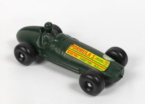 GRAND PRIX: A large modern plastic 1950s Grand Prix car in the 1950s style, 39cm long