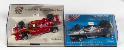 INDYCAR: Two 1:43 scale models of Indy Cars