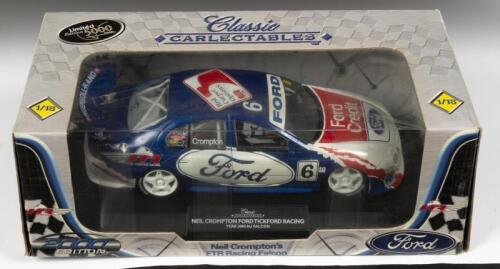 FORD: A 1:18 scale Classic Carlectables limited edition die-cast model of a 2000 AU Falcon as raced by Neil Crompton for FTR Racing, in original box