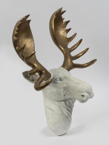 MOOSE: Wall mount Moose Head