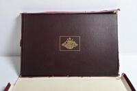WWI: A hardcover first edition of "Australian Chivalry, Reproductions in Colour and Duo-tone of Official War Paintings" by Treloar, J.L. (editor), published 1933 - 2