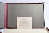 WWI: A hardcover first edition of "Australian Chivalry, Reproductions in Colour and Duo-tone of Official War Paintings" by Treloar, J.L. (editor), published 1933 - 3