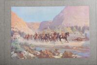 WWI: A hardcover first edition of "Australian Chivalry, Reproductions in Colour and Duo-tone of Official War Paintings" by Treloar, J.L. (editor), published 1933 - 8