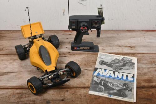 TAMIYA: A 1/10 scale Tamiya Avante 4wd off road racer remote control