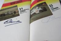 FRENCH GRAND PRIX: A 1982 Paul Ricard French Grand Prix Official Programme. Multiple F1 driver signatures - Mass,Prost, Rosberg - 2