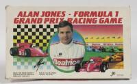 ALAN JONES: An "Alan Jones Formula 1 Grand Prix Racing Game" board game
