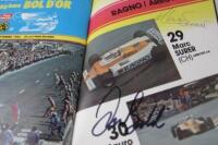 FRENCH GRAND PRIX: A 1982 Paul Ricard French Grand Prix Official Programme. Multiple F1 driver signatures - Mass,Prost, Rosberg - 3