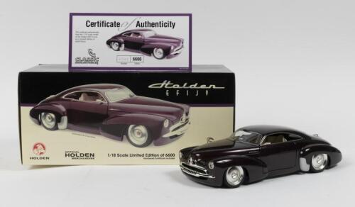 HOLDEN: A 1:18 scale Classic Carlectables limited edition diecast model of an EFFIGY, in original box