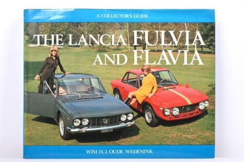 LANCIA: 'The Lancia Fulvia and Flavia' hardcover book by Wim H.J. Oude Weernink