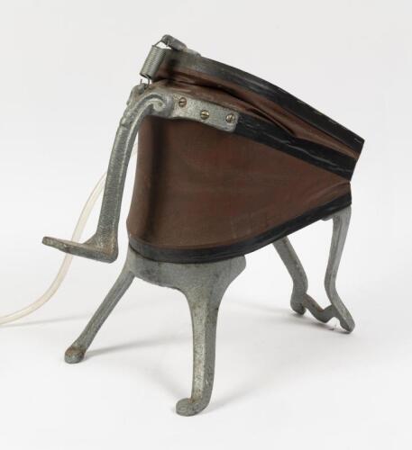 BELLOWS: A antique medical related Foot Bellow by H.B. Selby & Co Pty LTD Australia