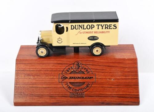 DUNLOP TYRES: A Lledo&Acirc;&nbsp;promotional model commemorating Dunlop Tyres Centenary 1893-1993