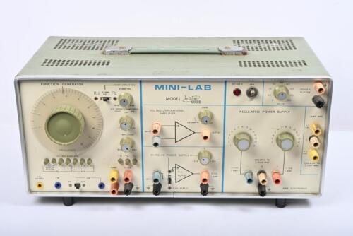 INSTRUMENTS: A scientific instrument - 'Mini Lab' Model 603 B by BWD Electronics, used to supply signals and power for classroom or laboratory&Acirc;&nbsp;experiments , untested.&Acirc;&nbsp;