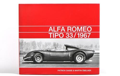 ALFA ROMEO: 'ALFA ROMEO TIPO 33/1967' hardcover book by Patrick Dasse & Martin Ubelher