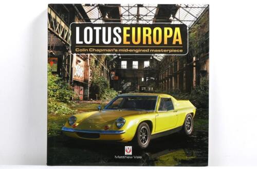 LOTUS: 'LOTUS EUROPA - Colin Chapman's mid-engined masterpiece' hardcover book by Matthew Vale