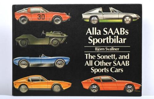 SAAB: 'The SONETT and All Other SAAB Sports Cars' hardcover book by Bjorn Svallner