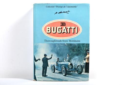 BUGATTI: 'BUGATTI - Thoroughbreds from Molsheim' hardcover book by Pierre Dumont