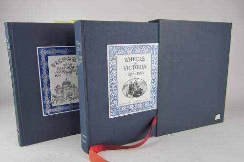 JAMES FLOOD/H.PAYNTING: 'Victoria Illustrated' and 'Wheels in Victoria' hardcover books by H.H Paynting/M.Grant. Both Limited Editions