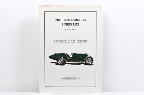 SUNBEAM: A very rare, large hardcover book, "The Strasbourg Sunbeams" by Neville Webb. Signed by the author