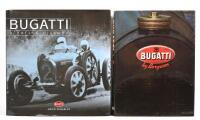 BUGATTI: Two hardcover books detailing the Bugatti marque. 'BUGATTI - A RACING HISTORY' by David Venables