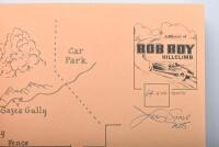 ROB ROY: A Limited Edition hardback copy of 'A History of Rob Roy Hillclimb by Leon Sims', numbered '64 of 100'. Leon Sims & Bruce Walton signatures - 2
