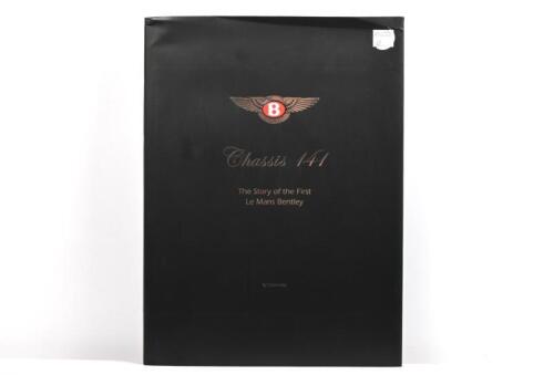 BENTLEY: 'Chassis 141: The story of the First Le Mans Bentley' hardcover book by Dr Clare Hay. Expanded Edition