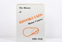 BROOKLANDS: 'The History of BROOKLANDS Motor Course 1906 to 1940' hardcover book by William Boddy