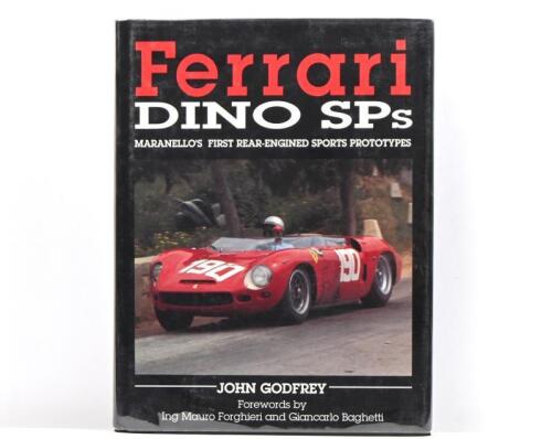 FERRARI: 'Ferrari DINO SPs' hardcover book by John Godfrey