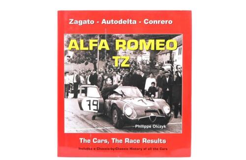 ALFA ROMEO: 'ALFA ROMEO TZ - ZAGATO - AUTODELTA - CONRERO' hardcover book by Philippe Olczyk