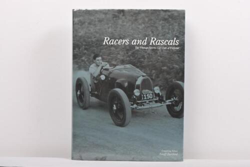 V.S.C.C.: 'Racers and Rascals - The Vintage Sports Car Club of Victoria' hardcover book. Numbered '629' of 750