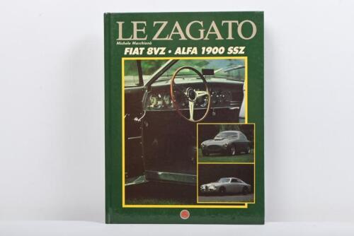 ZAGATO: 'LE ZAGATO - FIAT 8VZ - ALFA 1900 SSZ' hardcover book by Michele Marchiano