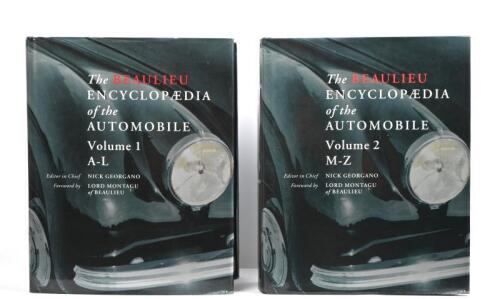 BEAULIEU ENCYCLOPAEDIA: "The Beaulieu Encyclopedia of the Automobile" two hardcover volumes. Volume 1 A-L, Volume 2 M-Z