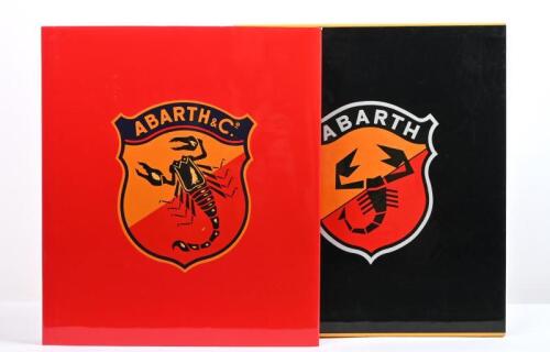 ABARTH: 'ABARTH' hardcover book. With 1949-1986 catalogue