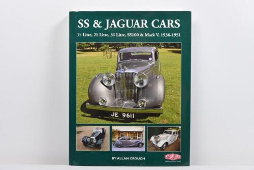 JAGUAR: 'SS & JAGUAR CARS' hardcover book by Allan Crouch