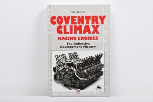 COVENTRY: 'COVENTRY CLIMAX RACING ENGINES - The Definitive Development History' hardcover book by Des Hammill