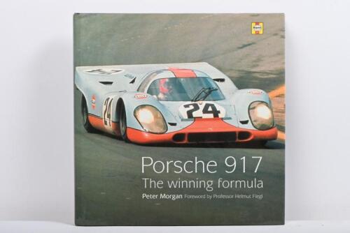PORSCHE: 'Porsche 917 - The winning formula' hardcover book by Peter Morgan