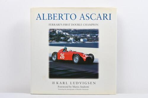 ASCARI: 'ALBERTO ASCARI - FERRARI'S FIRST DOUBLE CHAMPION' hardcover book by Karl Ludvigsen