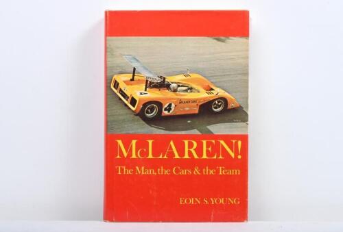 McLAREN: 'McLAREN! The Man, the Cars & the Team' hardcover book by Eoin S.Young