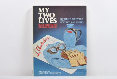 RENE DREYFUS: 'My Two Lives' hardcover book by Rene Dreyfus and Beverly Rae Kimes