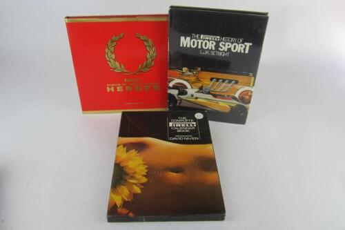 PIRELLI: A group of Pirelli related hardcover books.