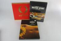 PIRELLI: A group of Pirelli related hardcover books.