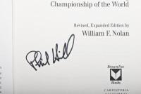 HILL: 'PHIL HILL: Yankee Champion, First American to Win the Driving Championship of the World' hardcover book. Authored and signed by William F. Nolan. Phil Hill signature - 3