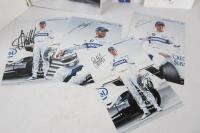 B.M.W: A signed 2007 BMW Sauber F1 Team Season Review. Heidfeld, Vettel, Theissen signatures - 2