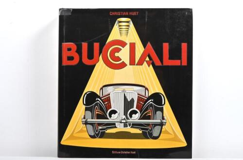 BUCCIALI: 'BUCCIALI' hardcover book privately published by Christian Huet. One of 2,500 copies