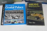 BRITISH RACING: A group of books featuring British racing and race circuits. - 2