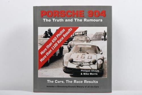 PORSCHE: 'PORSCHE 904 - THE TRUTH AND THE RUMOURS' hardcover book by Philippe Olczyk & Mike Morris