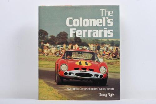 FERRARI: 'The Colonel's Ferraris' hardcover book by Doug Nye